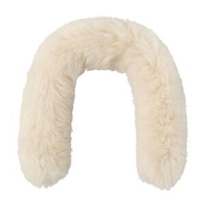 NEW BOGNER nuri lambskin collar in off white